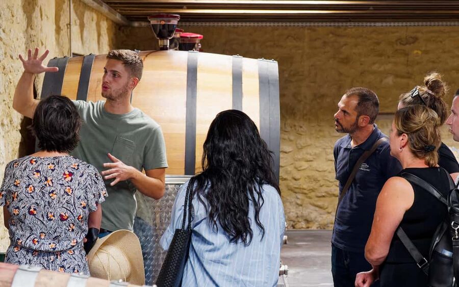 From Aix-en-Provence: Half-day Wine Tour Cezanne Countryside - First winery: learning how Provence wine is made