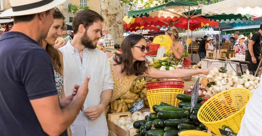 From Aix-en-Provence: Luberon Market & Villages Day Tour - Meeting your guide in Aix-en-Provence