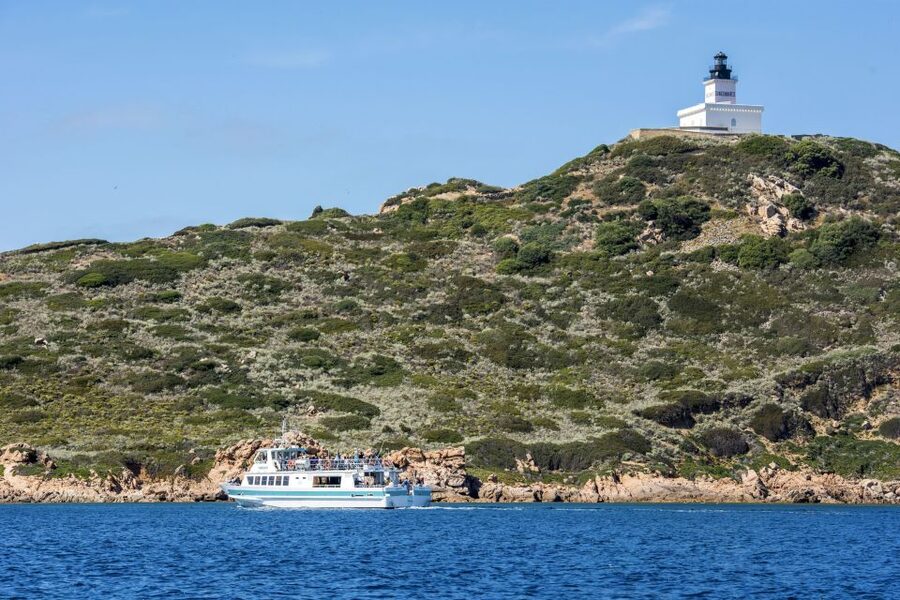 From Ajaccio/Porticcio:Ajaccio & Sanguinaires Gulf Boat Tour - Swimming, the lighthouse, and Daudet’s connection