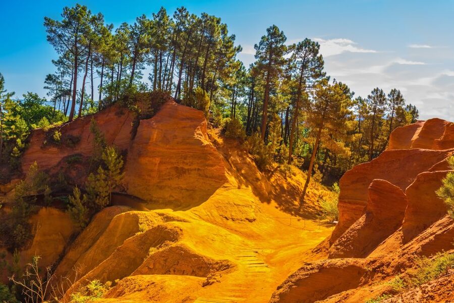 From Avignon: Luberon Villages Day Tour - Two hours in ochre-colored Roussillon