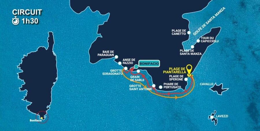 From Bonifacio: Cruise of the Cliffs and the Lavezzi Islands - Why the water gives Bonifacio a better introduction