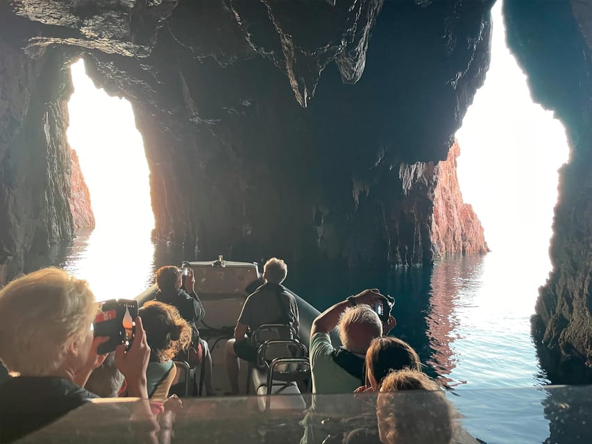From Cargèse : The Calanques of Piana - Captain Raphaëlle and the human side of the trip