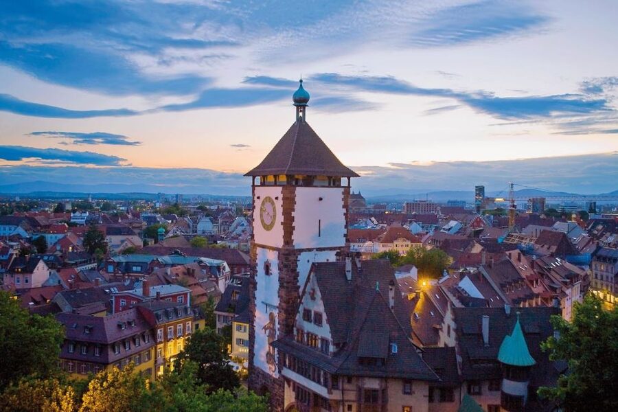 From Colmar: 3 Villages in France, Germany, and Switzerland - A quick stop near Neuf-Brisach