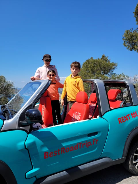 From Nice: Drive a convertible along the coast and visit Èze - Fragonard in Èze, a useful stop beyond the views