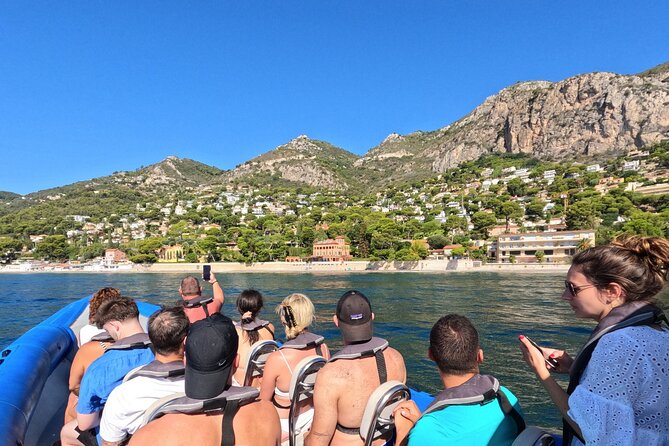 From Nice : Secret Riviera Boat Tour to Mala cave with Snorkeling - Villefranche Bay and the return to Nice