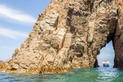 From Ota: Scandola Nature Reserve Eco-Friendly Boat Tour