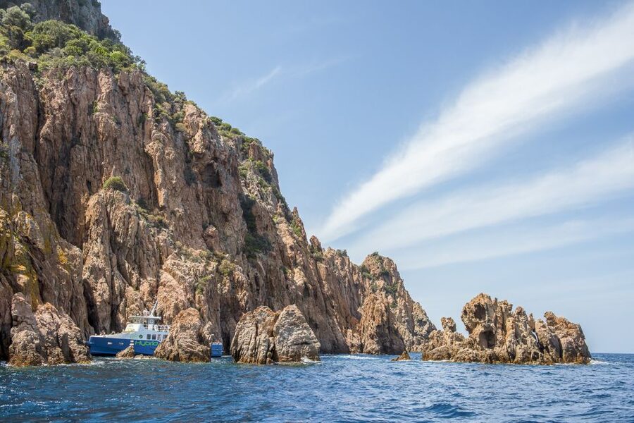 From Ota: Scandola Nature Reserve Eco-Friendly Boat Tour - Adding the Calanche de Piana rock formations