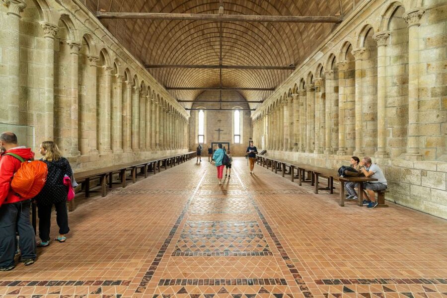 From Paris: Mont Saint Michel Day Trip with a Guide - The orientation walk and the abbey climb