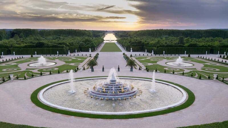 From Paris: Versailles Palace and Gardens with Transfer - The gardens designed by André Le Nôtre