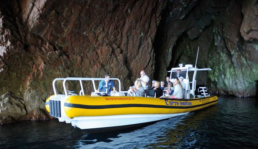 From Porto: Calanche de Piana and Capo Rosso Boat Tour - The swim stop depends on the weather
