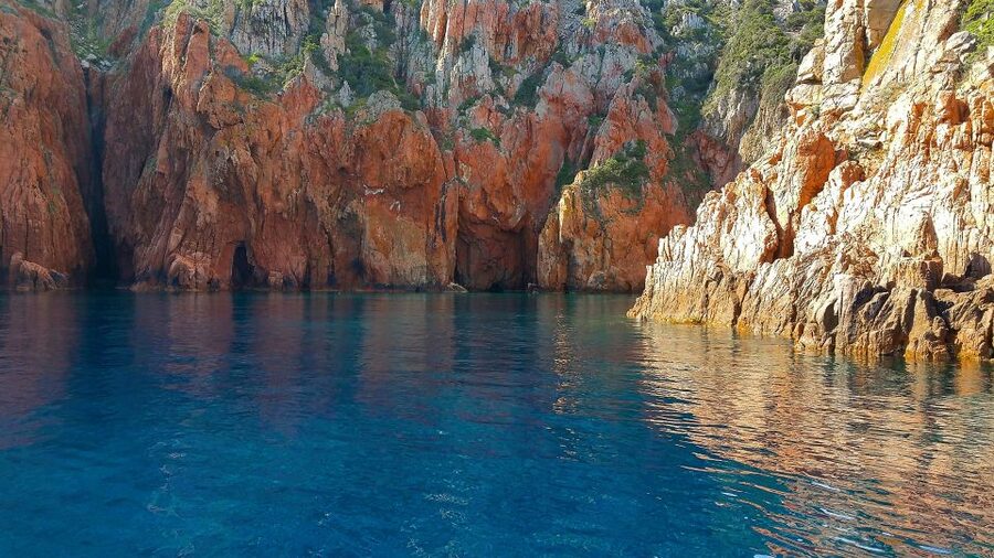 From Porto, Corsica: Piana Creeks Cruise - Entering Piana’s creeks and coastal caves