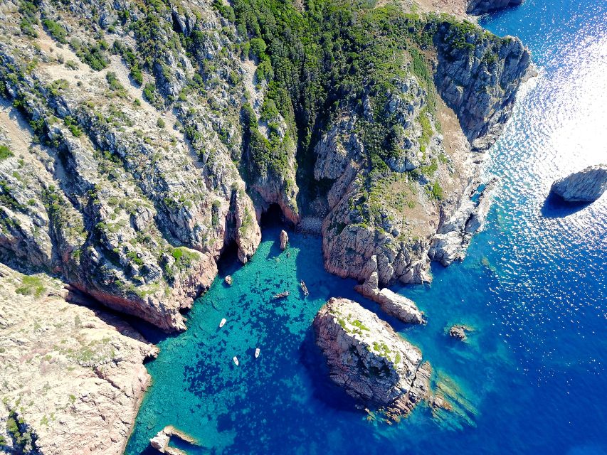 From Porto, Corsica: Piana Creeks Cruise - Choosing between the two small boats