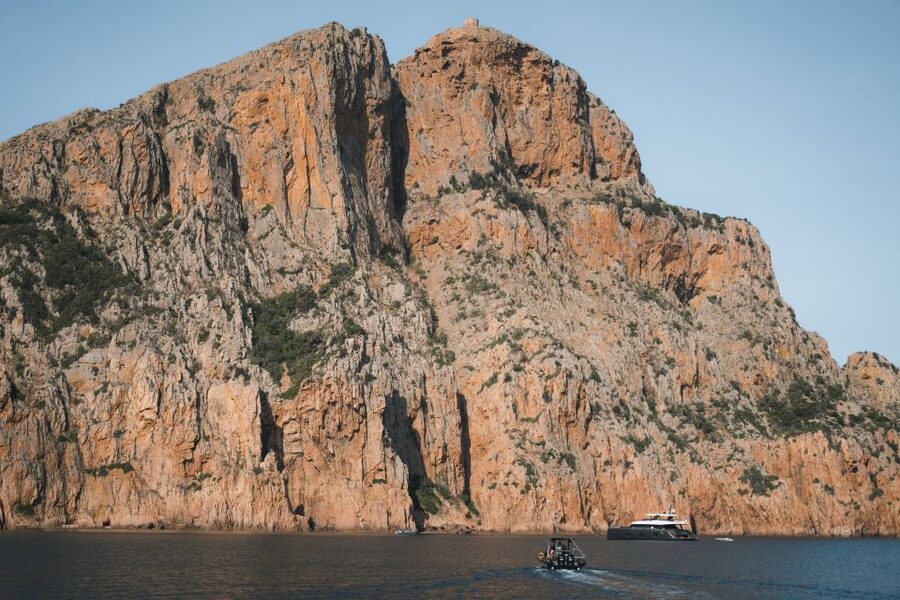 From Porto: Piana Creeks and Scandola Semi-Rigid Boat Tour - Girolata may be part of the route