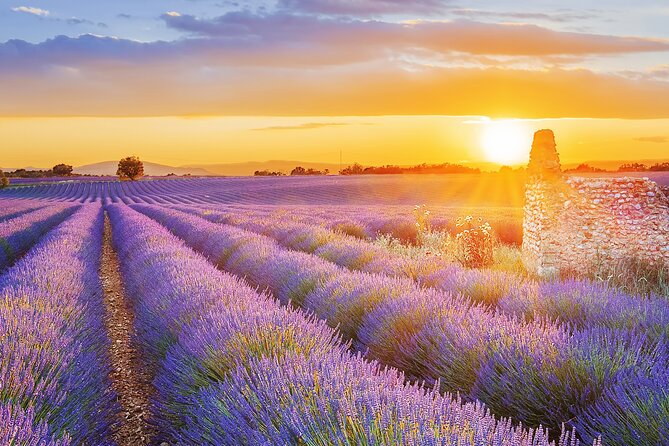 Lavender Route - Small-Group Day Trip from Avignon - Gordes from the overlook to the castle