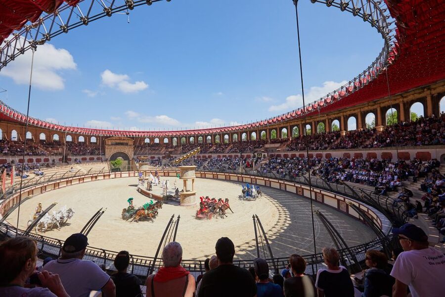 Les Epesses: Puy du Fou Theme Park 1-Day Entry Ticket - Vikings, longships, and fast-moving action