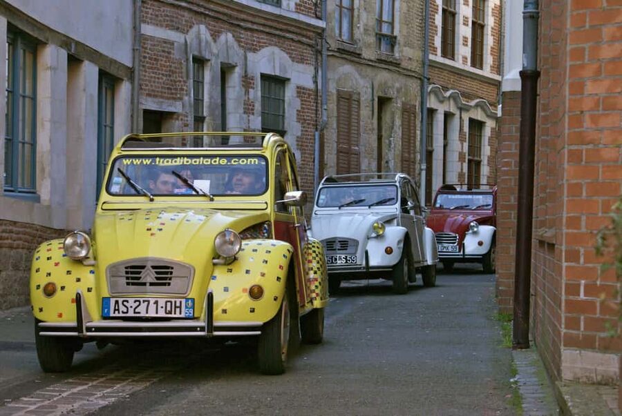 Lille Driving Tour by Convertible Citroen 2CV - Key points at a glance