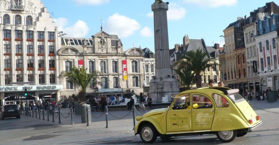 Lille Driving Tour by Convertible Citroen 2CV - Why Lille suits a Citroen 2CV