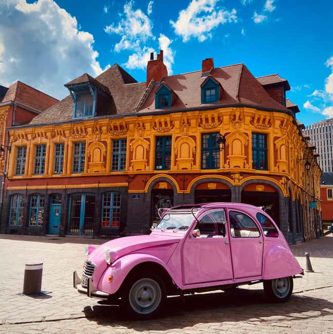 Lille Driving Tour by Convertible Citroen 2CV - Value at about $34 per person
