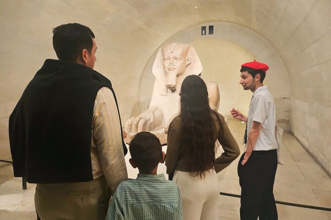 Louvre Museum Small-Group English Guided Tour - Following the route to the Louvre’s famous works