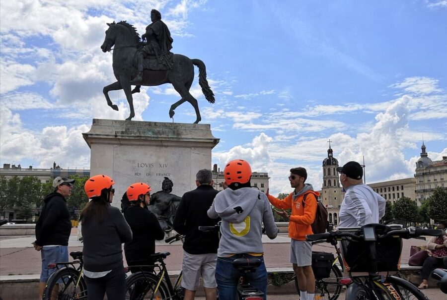 Lyon: 2-Hour Electric Bike Tour with a Local Guide - Place Bellecour and the City’s Big Open Space