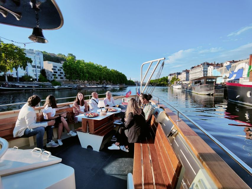Lyon: City Cruise with Charcuterie, Cheese, and Wine - Fourvière Basilica from the water