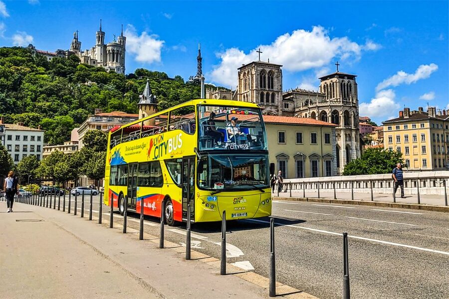 Lyon City Hop-on Hop-off Sightseeing Bus Tour - Key points at a glance