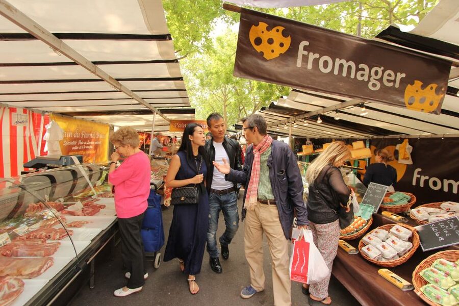 Market Visit and Cooking Class with a Parisian Chef - A French market visit before the cooking begins