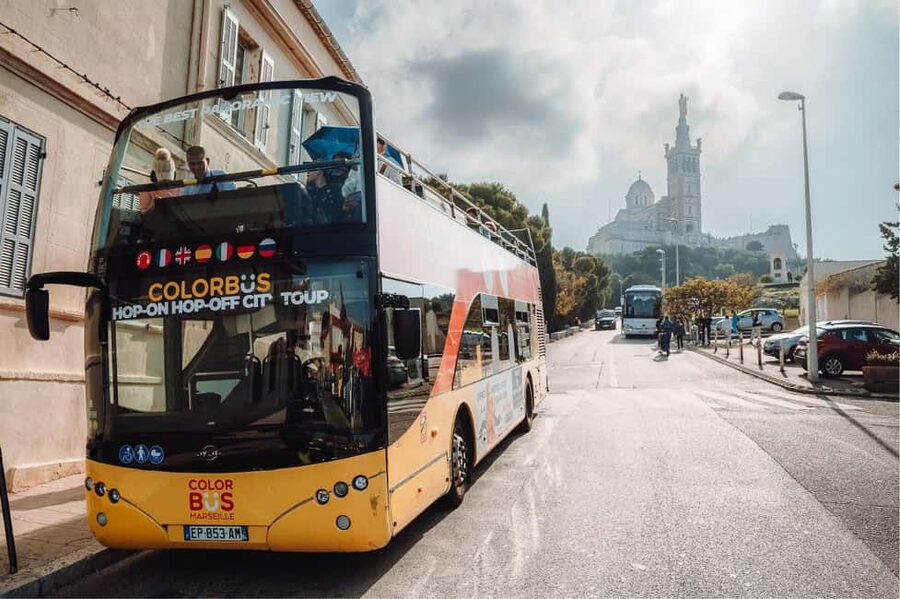 Marseille: City Sightseeing Hop-On Hop-Off Bus Tour - Value at $27 per person