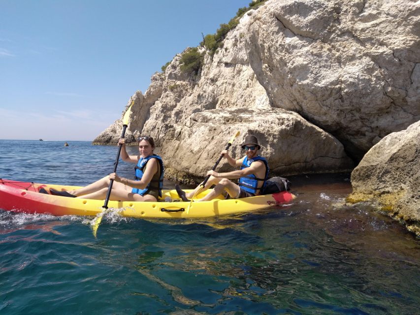 Marseille: Côte Bleue Calanques Half-Day Kayak Tour - What to bring and what costs extra