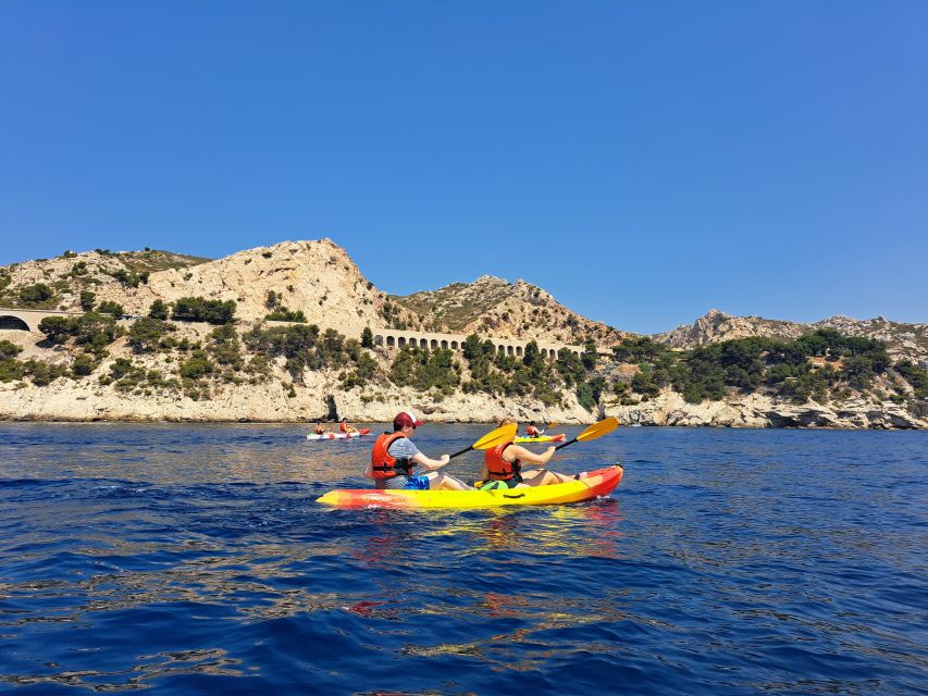 Marseille: Côte Bleue Calanques Half-Day Kayak Tour - Establon and Aragnols creeks
