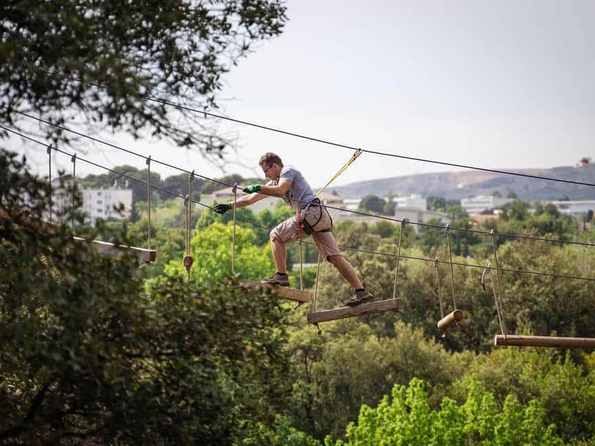 Marseille: Ecopark Adventures Treetop Adventure - Key points at a glance