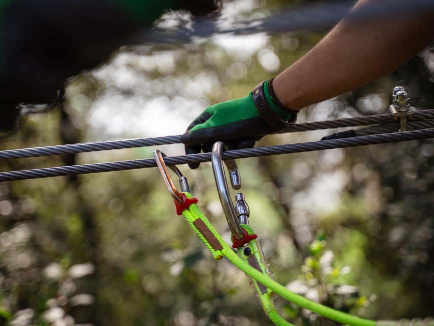 Marseille: Ecopark Adventures Treetop Adventure - Getting fitted and learning the safety system