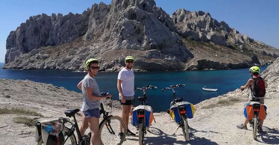 Marseille: Full-Day Guided E-Bike Coast & Calanques Tour - From Goudes to Maronaise’s Wild Beach