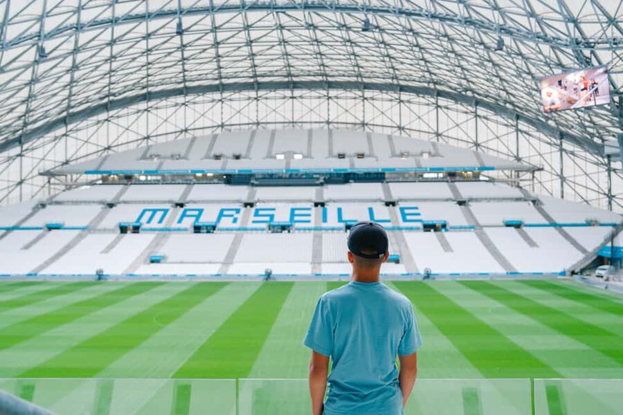 Marseille: OM Stadium Tour at the Orange Velodrome - Finding Gate 18 on Boulevard Michelet