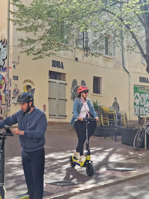 Marseille: Self-Guided Smartphone Tour by E-Scooter - How the scooter handles Marseille