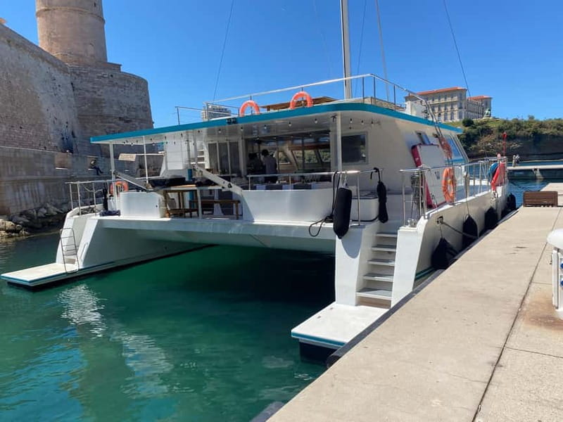 Marseille: Sunset catamaran cruise, buffet & drinks - What arrives at the seasonal buffet