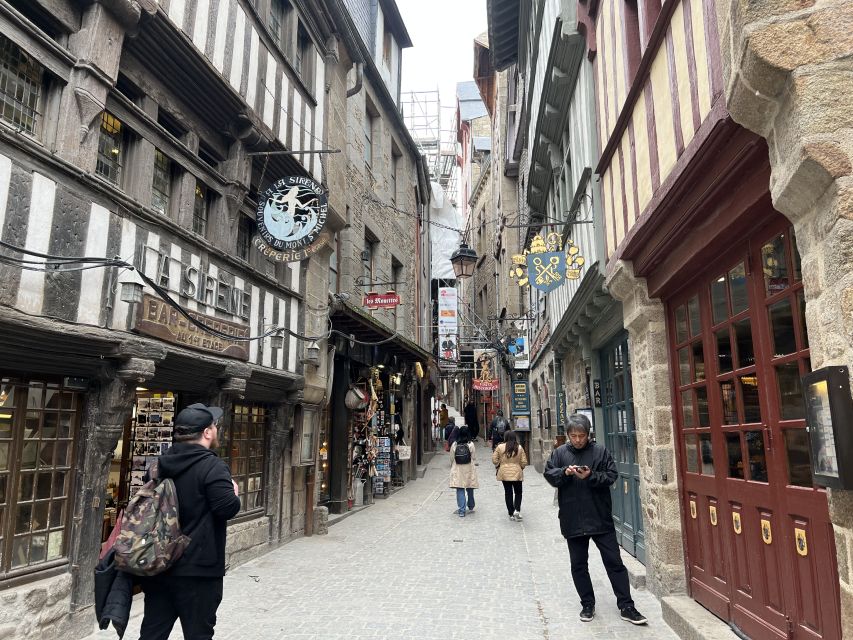 Mont Saint Michel: Walking Tour & Optional Abbey Ticket - Walking the Grande Rue toward the Abbey