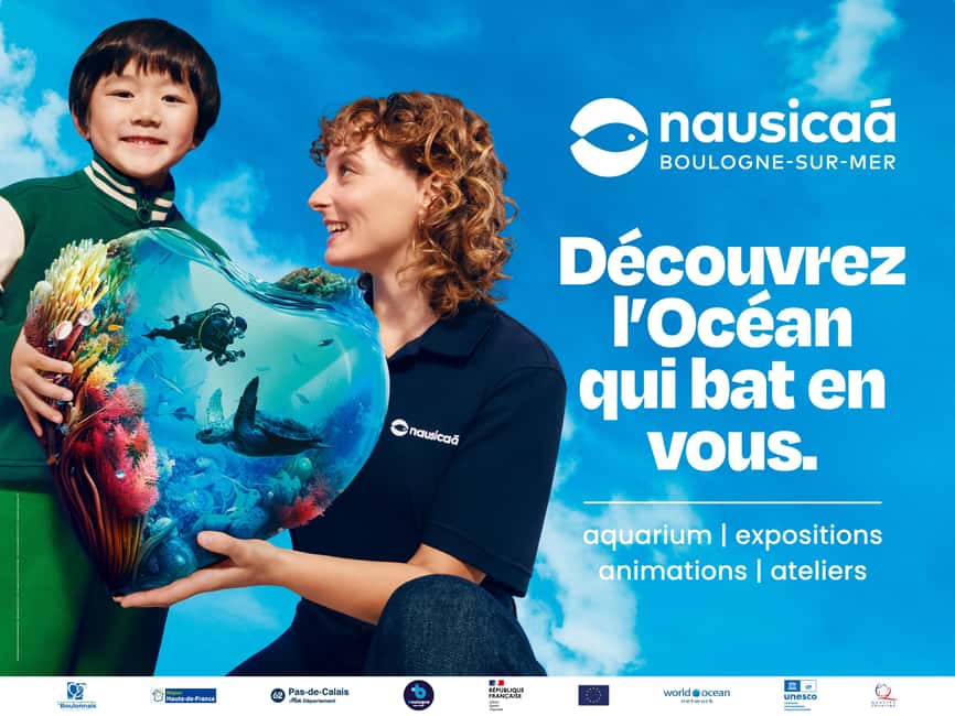 Nausicaá National Sea Center: Full-Day Entry Ticket - The first great reward, manta rays and sharks