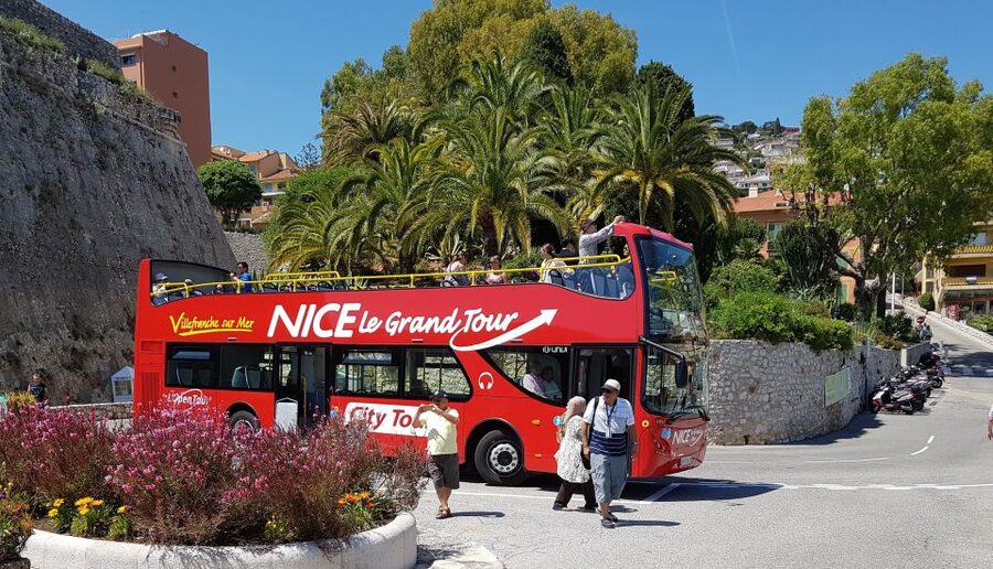 Nice: 1 or 2-Day Hop-On Hop-Off Bus Tour - The Russian Church and railway station area