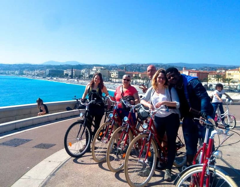 Nice 3Hrs by EBike: Essentials Oldest Districts & Panoramas - Place Massena and the return route