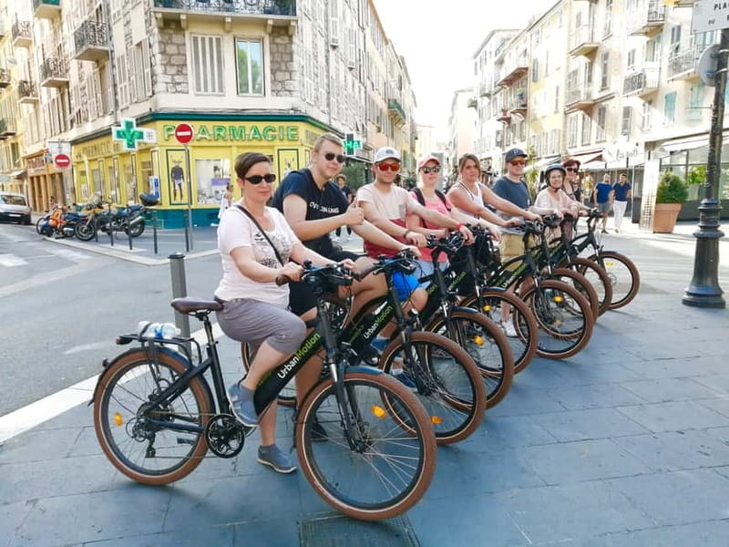 Nice 3Hrs by EBike: Essentials Oldest Districts & Panoramas - Starting near Place Garibaldi