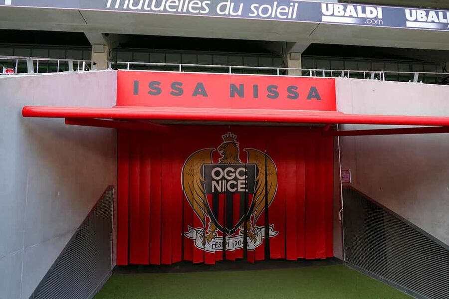 Nice: Allianz Stadium and National Sports Museum Tour - The changing rooms, pitch edge, and press area