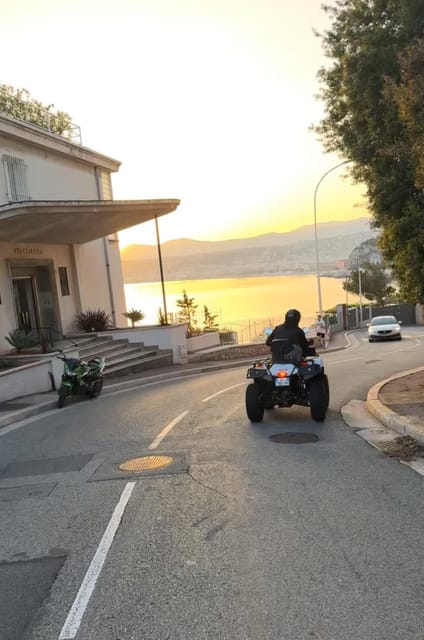 NICE BY ELECTRIC QUAD:panoramic tour from Nice - Mont Boron delivers the main views