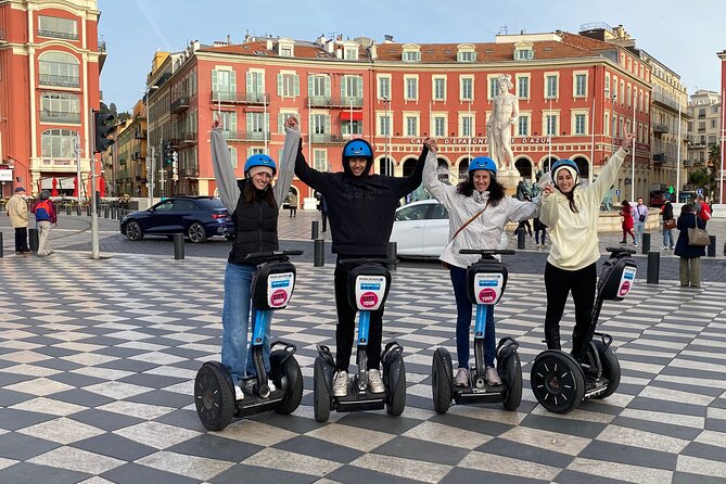Nice City Segway Sightseeing Tour - The #ILoveNice viewpoint and the war memorial
