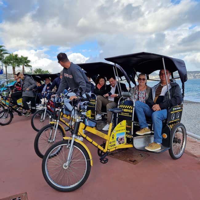 Nice: Electric Rickshaw City Tour with Local Guide - Port Lympia, Place Garibaldi, and the eastern side