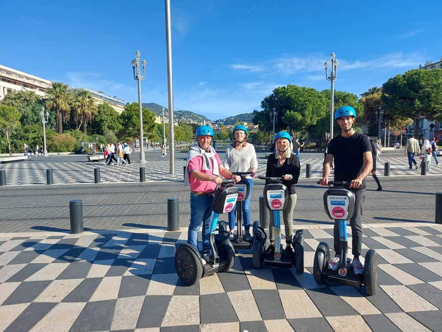 Nice: Guided Segway Tour - Place Massena and the final garden ride