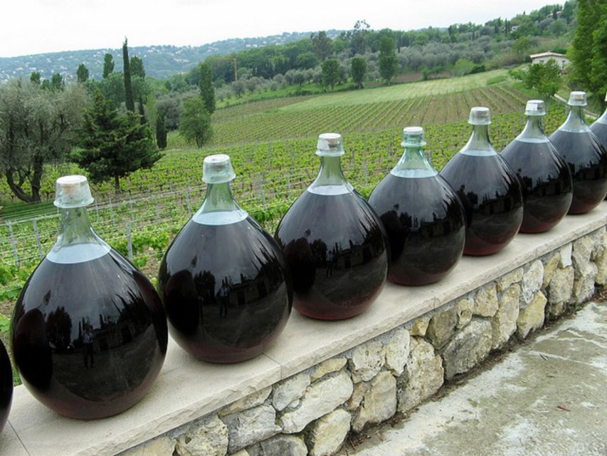 Nice: Half-Day Saint Paul de Vence and Wine Tasting Tour - Saint Jeannet wine tasting: personal, scenic, and varied