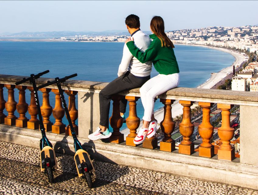 Nice: Must-Sees Electric Scooter Tour - The #ILoveNICE sign and the final sea ride