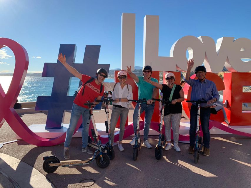 Nice: Must-Sees Electric Scooter Tour - The Promenade begins the city tour