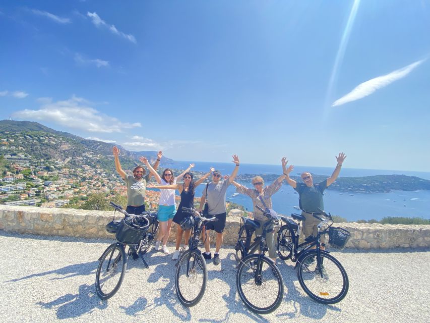 Nice: Panoramic French Riviera E-Bike Tour - Riding the cape toward Villefranche-sur-Mer